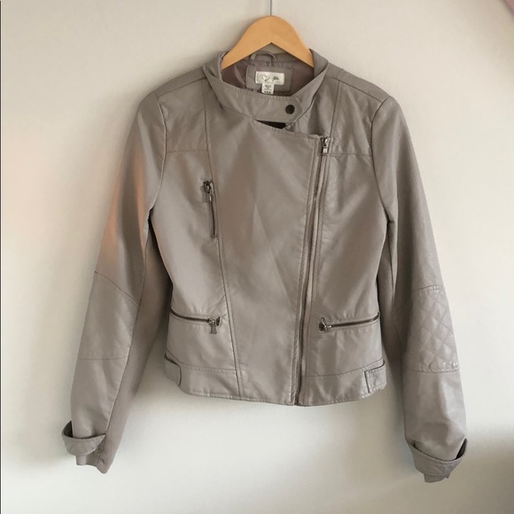 Faux Leather Moto Jacket - Picture 2 of 5